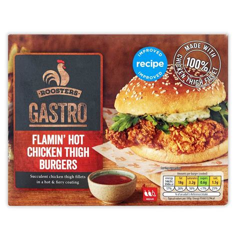 roosters chicken burger aldi