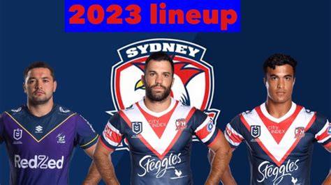 roosters line up 2023