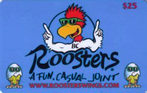 roosters restaurant gift card
