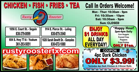 roosters restaurants near me coupons