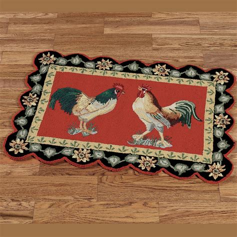 roosters rug