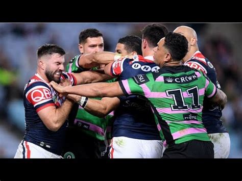 roosters vs rabbitohs live score