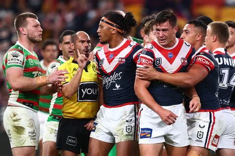 roosters vs rabbitohs team list