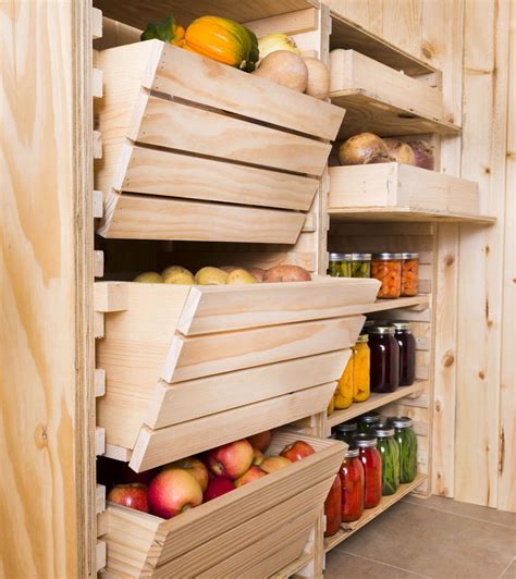 Root Cellar Storage For Vegetables