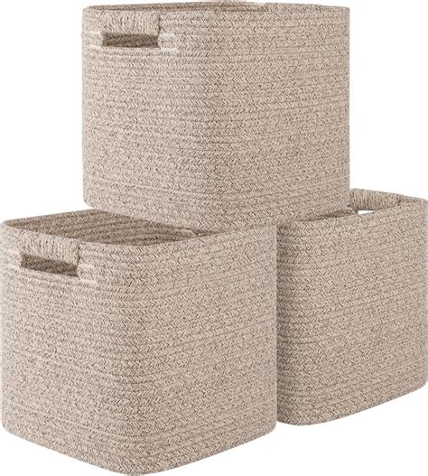 Rope Baskets For Cube Storage