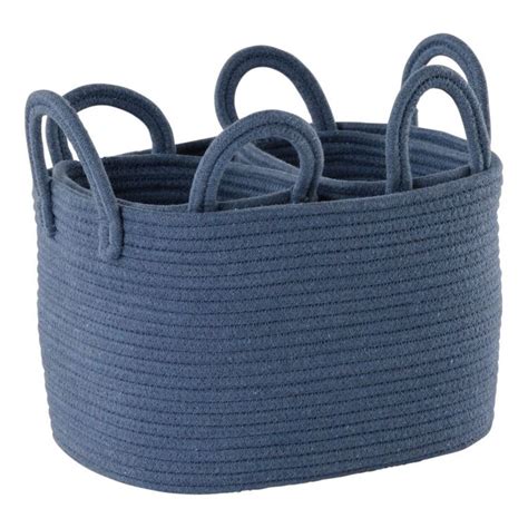 Rope Baskets Navy