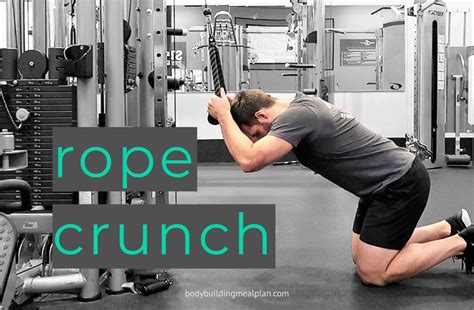 Rope Crunch Workout