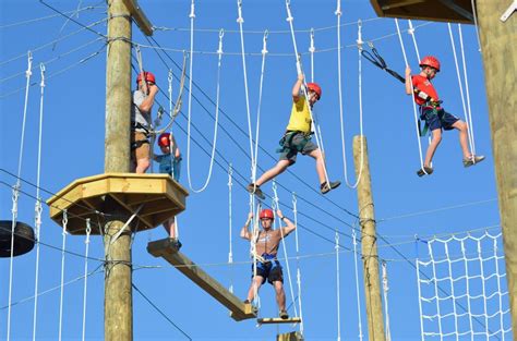 ropes course challenges