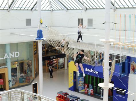 ropes course high up