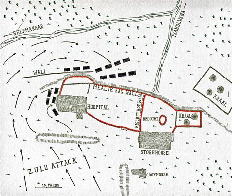 Rorke's Drift On Map