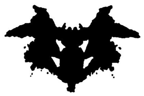 rorschach test shape crossword