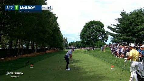 rory mcilroy score today by hole