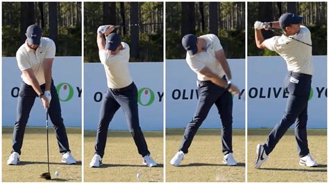 rory mcilroy swing sequence face on