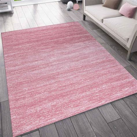Teppich Wohnzimmer Bunt Grün Rosa Pastellfarben Vintage Design Frisé