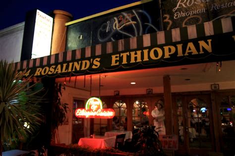 rosalind's ethiopian restaurant los angeles