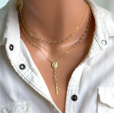 home.furnitureanddecorny.com:rosary style necklace