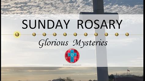 rosary sunday kristins crosses