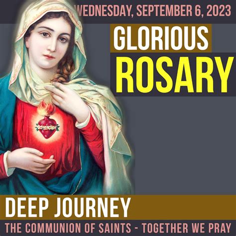 rosary wednesday journey deeper