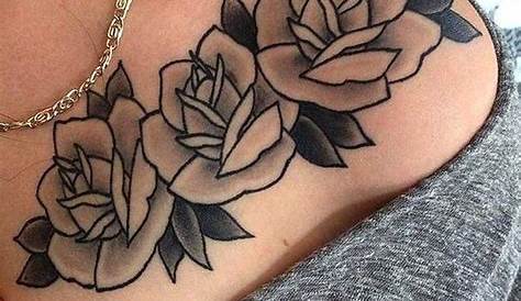 Rose Chest Tattoo Designs, Ideas and Meaning | Tattoos For You