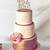 rose gold and gold cake ideas