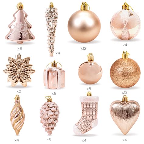Rose Gold Christmas Ornaments: The Perfect Addition To Your Holiday Decor