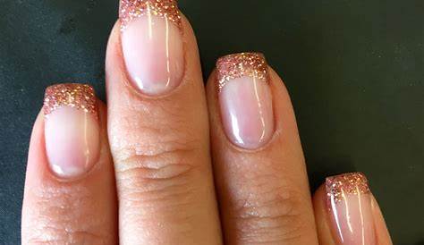 Rose Gold Nails, Rose Gold Gown, Glam Bride: Rose Gold Gleam