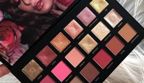 Rose Gold Palette Huda Beauty Textured Shadows Review