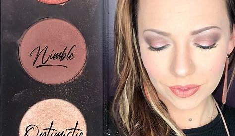 Rose Gold Palette Younique Eyeshadow Quad A