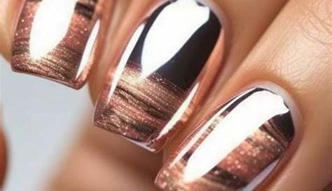 Rose Gold Radiance Nails: Elevate Your Glam Game With These Winter Shades