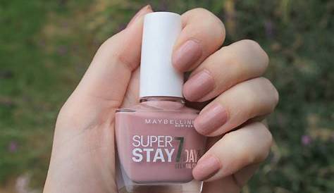 Rose Poudre Maybelline Superstay 7 Days Gel Nail Color 130