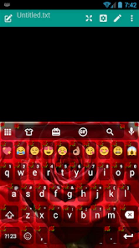 Rose Emojis On Keyboard