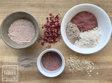 Rose Face Mask Ingredients