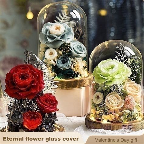 Rose Flower Glass