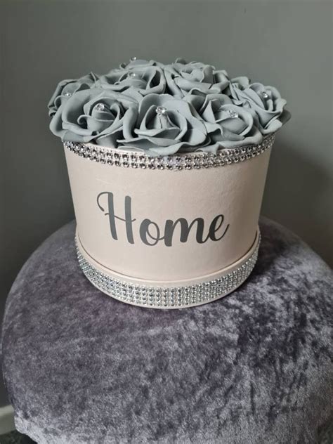 Rose Flower Hat Box
