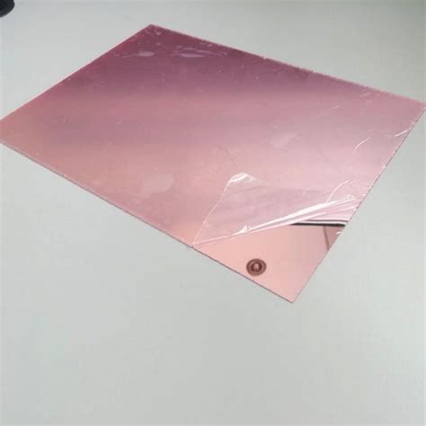 Rose Gold Acrylic Sheets