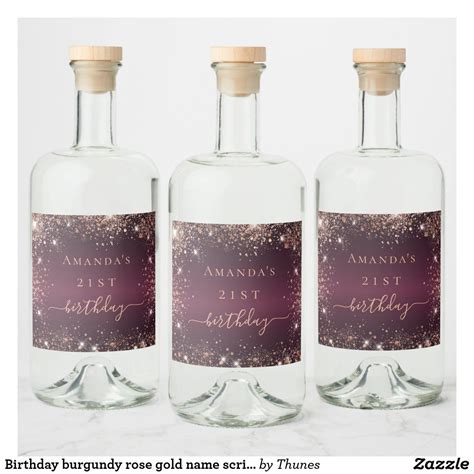 rose gold alcohol bottle