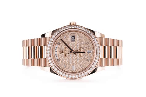 rose gold day date