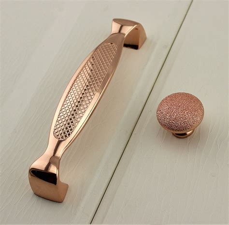 rose gold drawer pulls