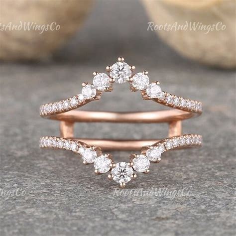 rose gold enhancer ring