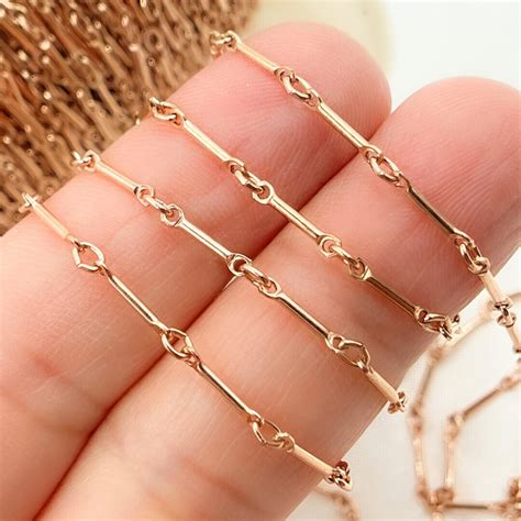 Rose Gold Filled Chain Bulk