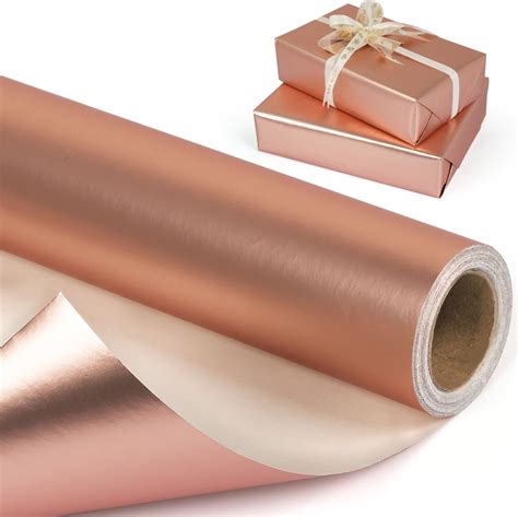 Rose Gold Gift Wrap Paper