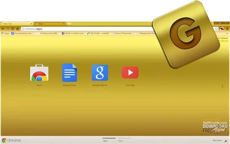 Rose Gold Google Chrome Theme