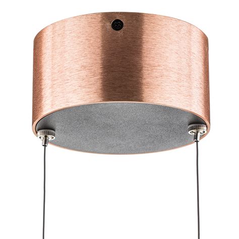 rose gold lights hanging