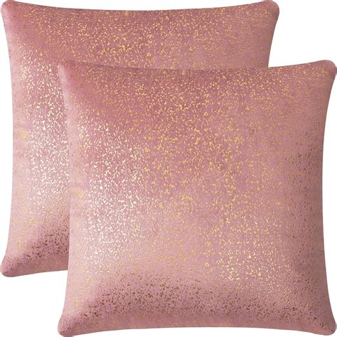 Rose Gold Throw Pillows Amazon