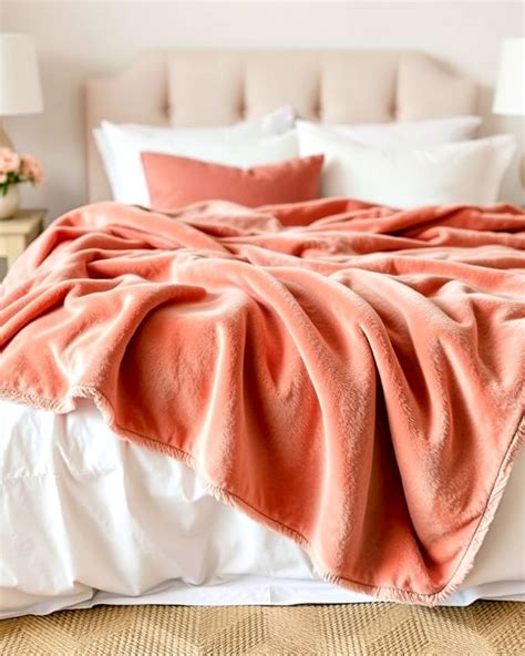 Rose Gold Throw Rug