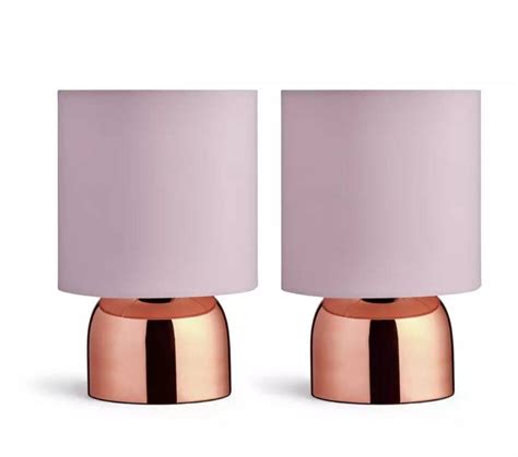 A final shot of the rose gold touch lamp, emphasizing its enduring beauty and elegance.