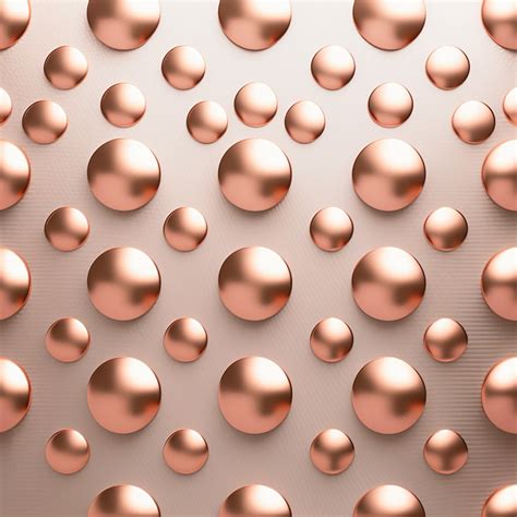Rose Gold Wallpaper Dots