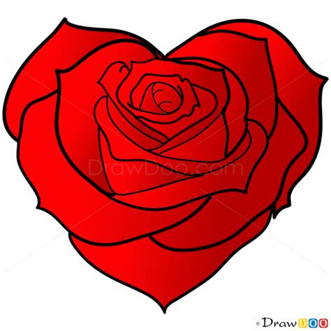 Master Rose Heart Drawing Techniques Today!