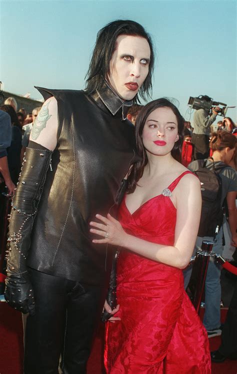 rose mcgowan and marilyn