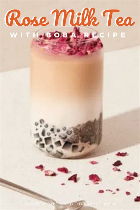 Discover the Refreshing Delight of Rose Milk Tea